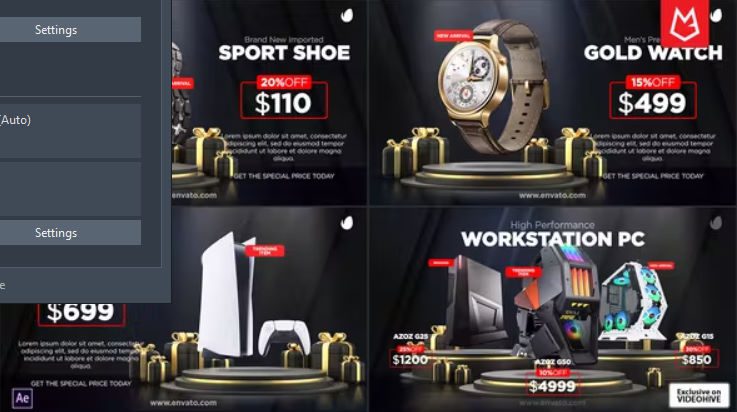 Videohive Black Friday BIG Sales Promo | Product Showcase Free