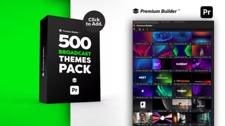 Videohive Broadcast Themes Pack for Premiere Pro Free