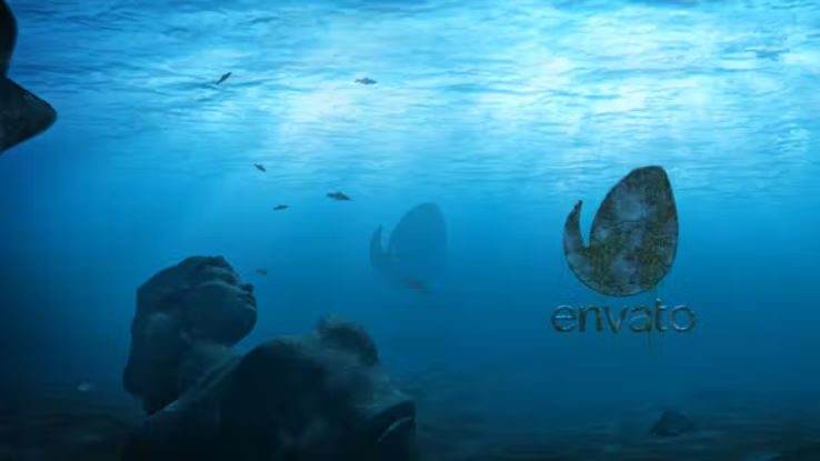 Videohive Underwater Logo Reveal | Aquaman Style Free