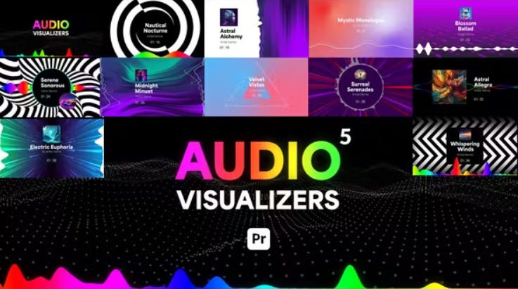 Videohive Audio Visualizers Pack 5 for Premiere Pro Free