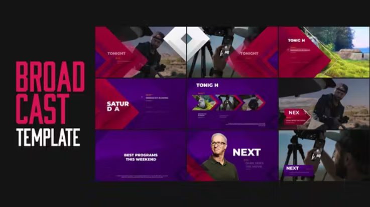 Videohive Broadcast TV Channel Idents –  Free