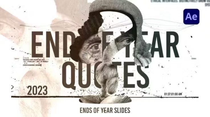 Videohive Epic Smoke Slides: Goodbye Old Yea Free