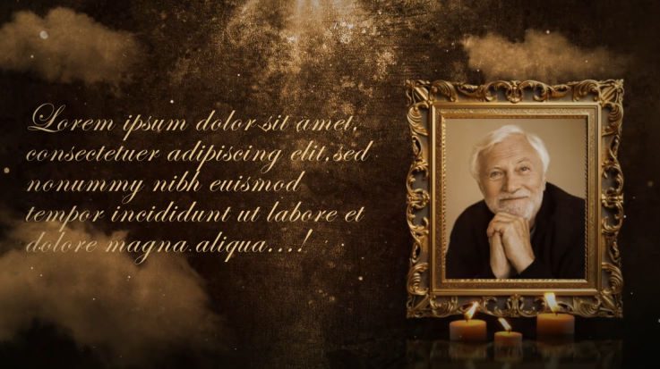 Videohive Funeral Memorial Card | MOGRT Free