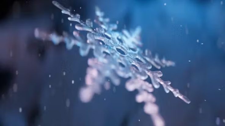 Videohive Ice Snowflake Logo Reveal Free