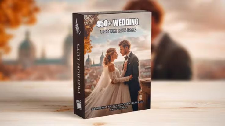 Videohive Premium Wedding LUTs Mega Bundle: Over 450 Professional Color Grading LUTs Free