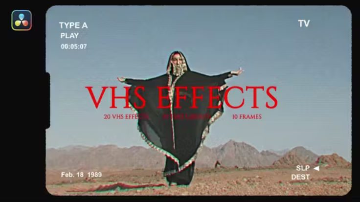 Videohive VHS Effects DaVinci Resolve –  Free