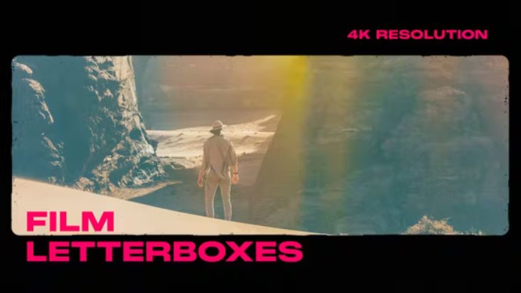 Videohive Film Letterbox Overlays –  Free