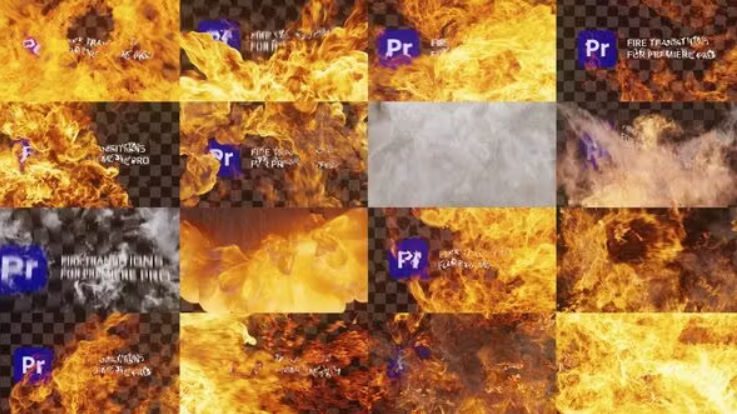 Videohive Fire And Smoke Transitions – Premiere Pro Free