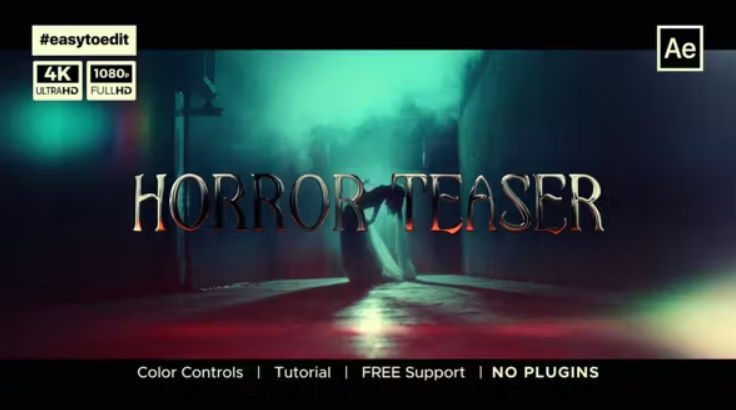 Videohive Horror Teaser –  Free