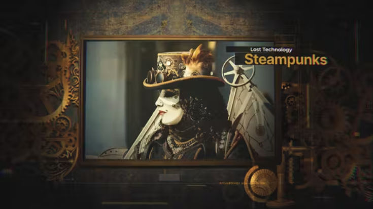 Videohive Steampunk History Slideshow