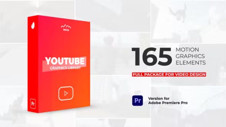 Videohive Youtube Motion Library | MOGRT Free