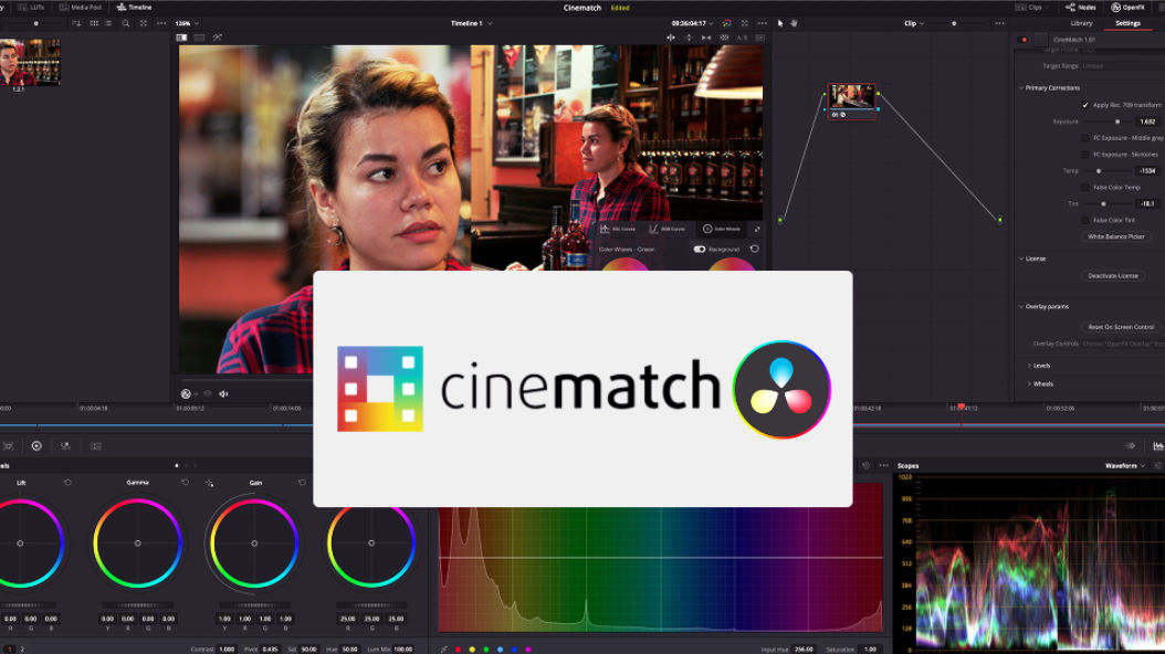 CineMatch v1.26a For DaVinci Resolve