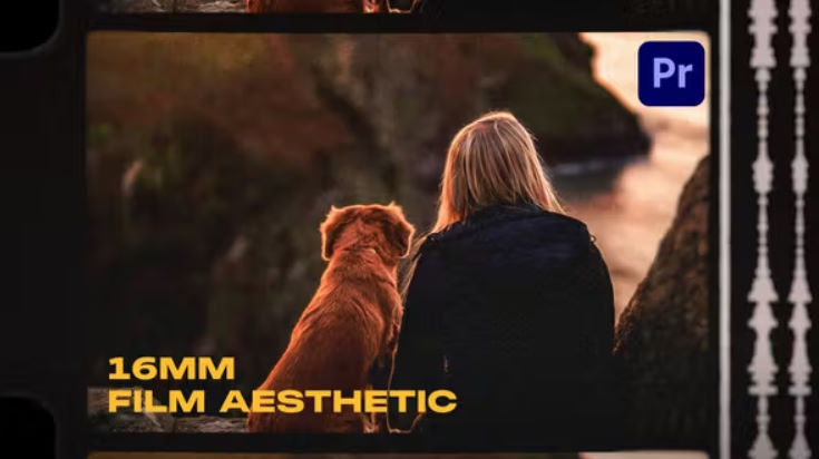 Videohive 16mm Film Aesthetic Overlays