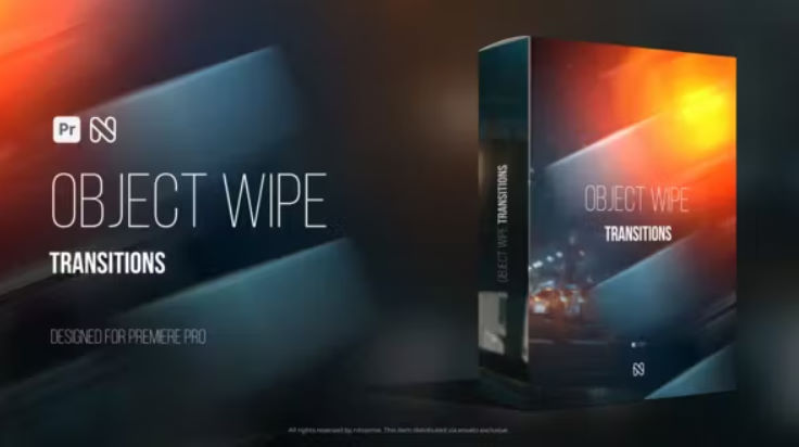 Videohive Object Wipe Transitions for Premiere Pro Free