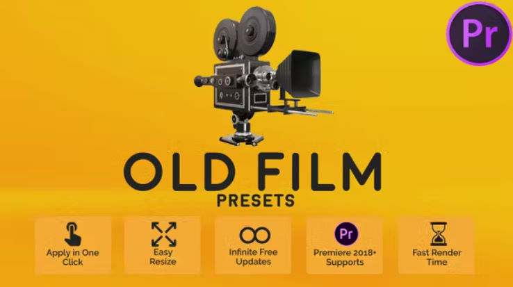 Videohive Old Film Presets For Premiere Pro Free