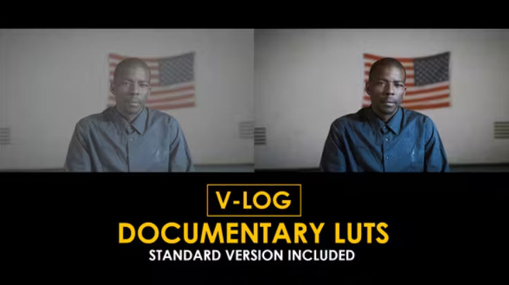 Videohive V-Log Documentary and Standard LUTs Free