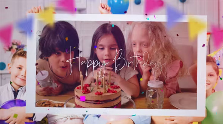 Videohive Photo Slideshow – Happy Birthday Free