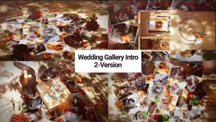 Videohive Wedding Gallery Intro Free