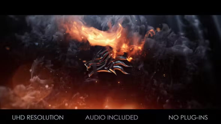 Videohive Infernal Logo Intro