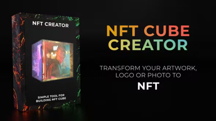 Videohive NFT Cube Creator Free